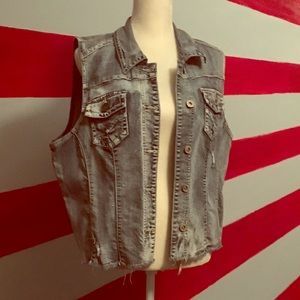 Vintage Denim Vest Maurices Women’s Plus 2